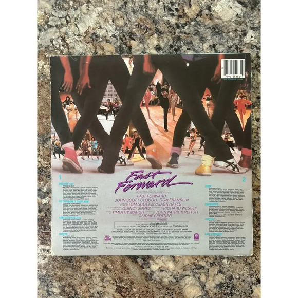 Fast Forward by Quicy Jones & Tom Bahler Dance Movie 1985 Soundtrack - Picture 2 of 6